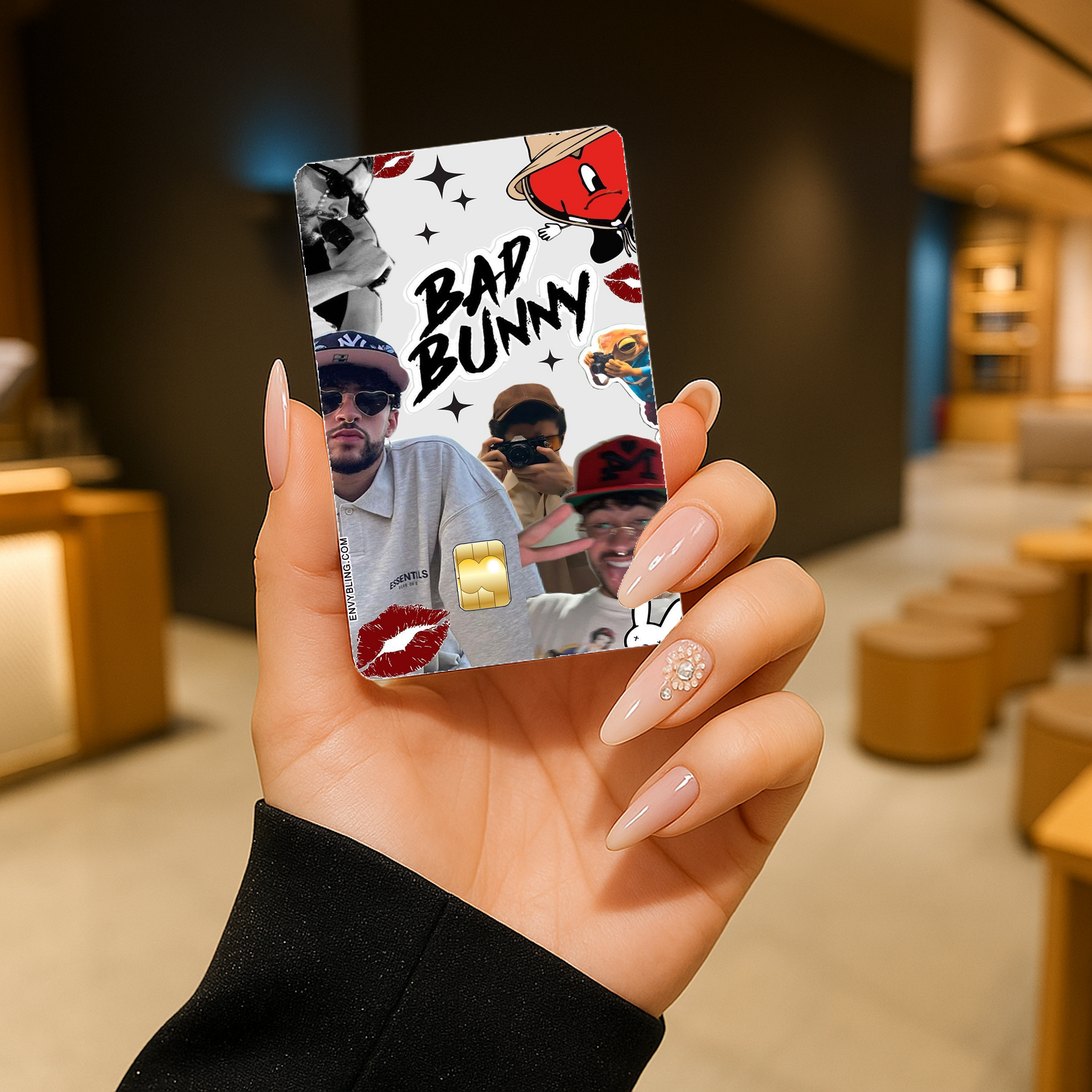 Bad Bunny Collage-hand-mock-mock