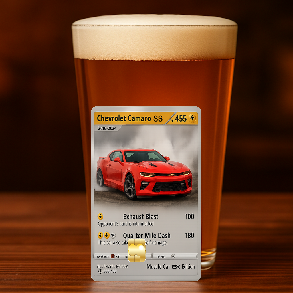 Cars - Poke - Chevy Camaro SS Red-beer-mock-mock