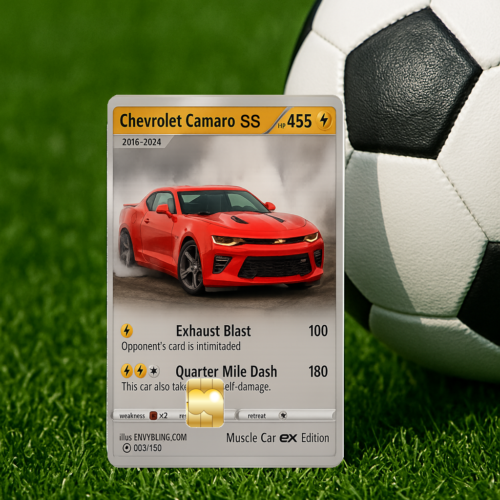 Cars - Poke - Chevy Camaro SS Red-soccer-mock