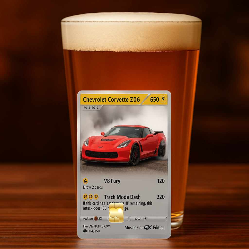 Cars - Poke - Chevy Corvette Z06 Red-beer-mock-mock