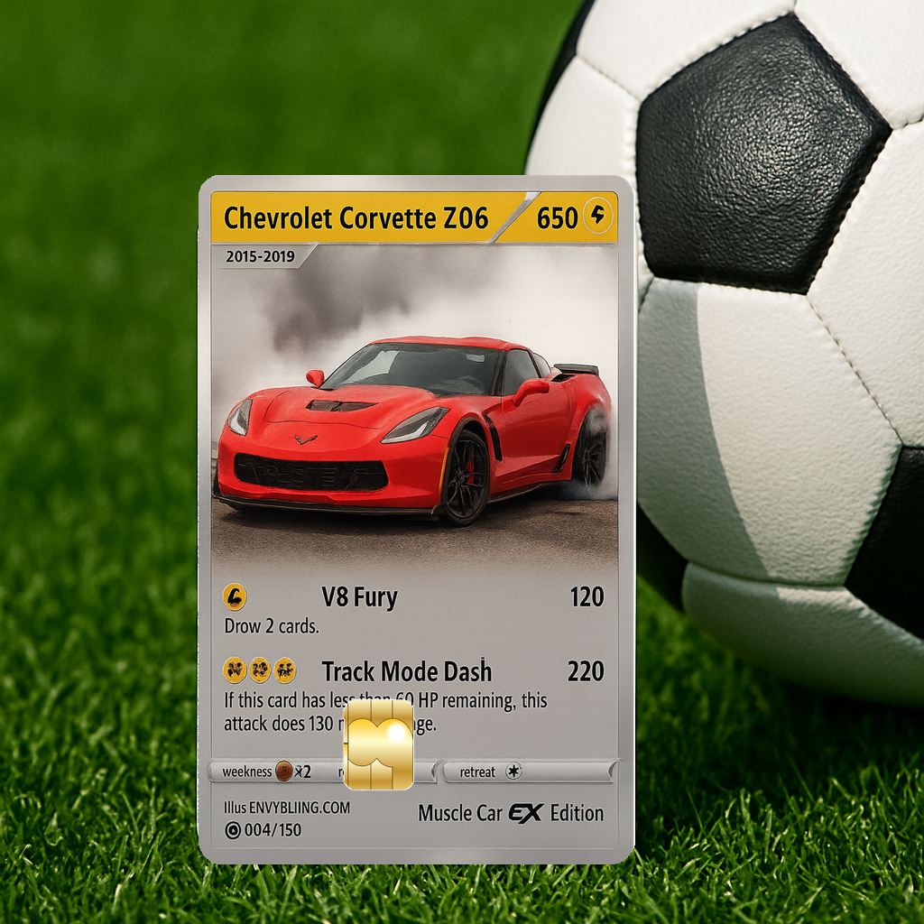 Cars - Poke - Chevy Corvette Z06 Red-soccer-mock