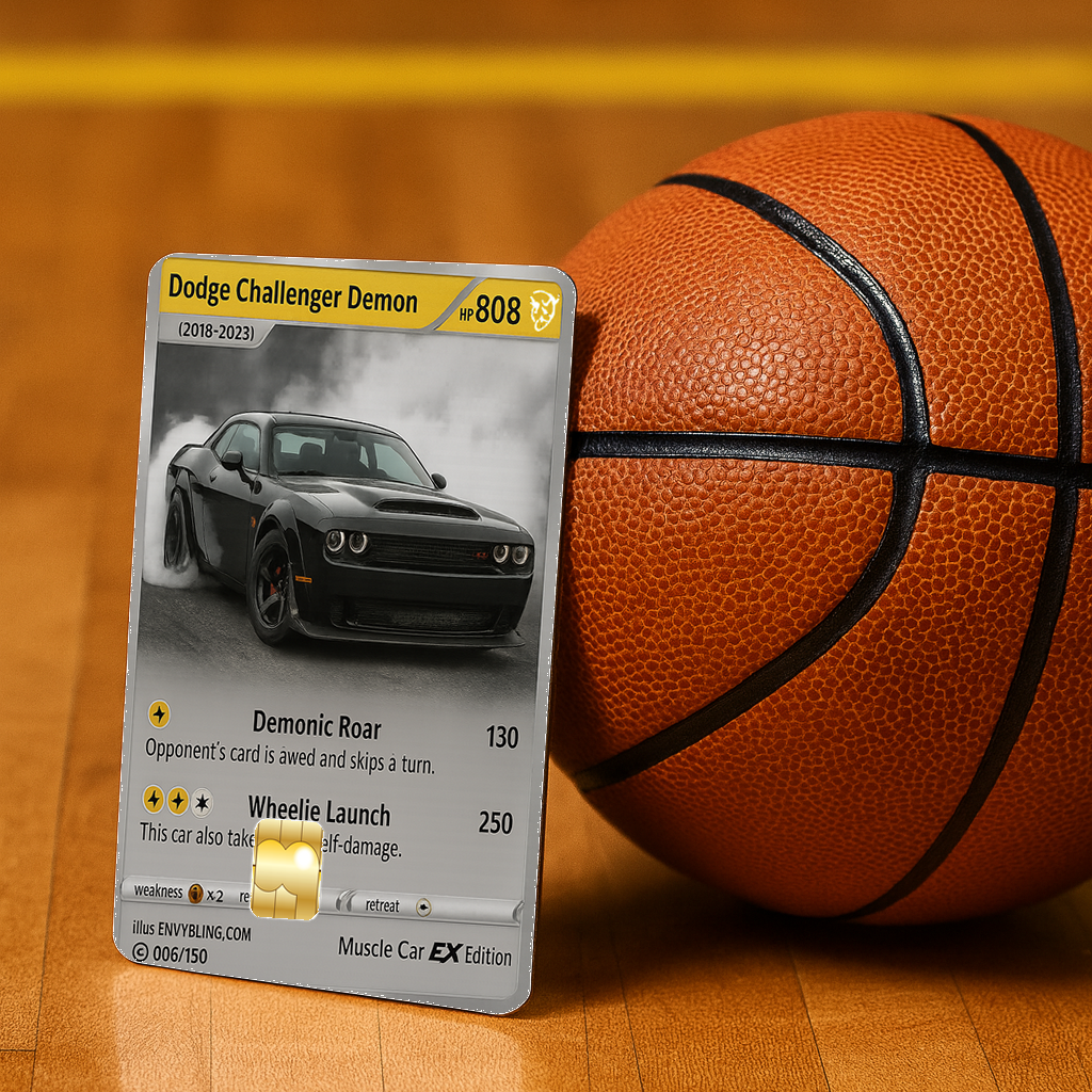 Cars - Poke - Dodge Demon Black-basketball-mock