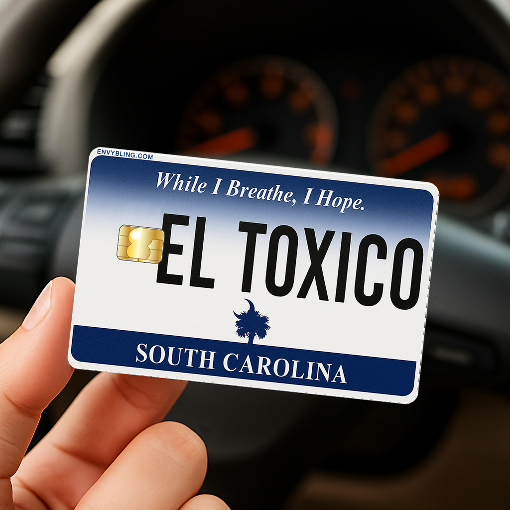 El Toxico South Carolina-car-mock