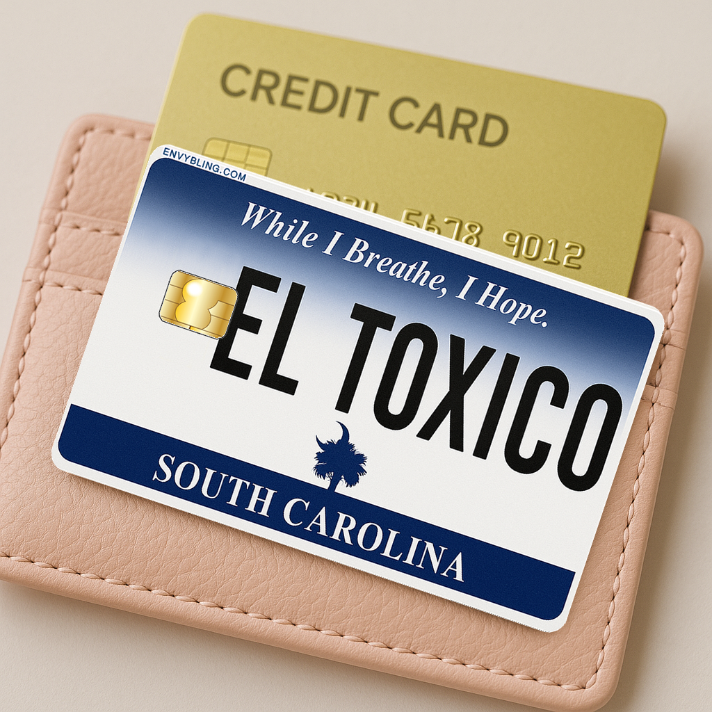 El Toxico South Carolina-wallet-pink-mock