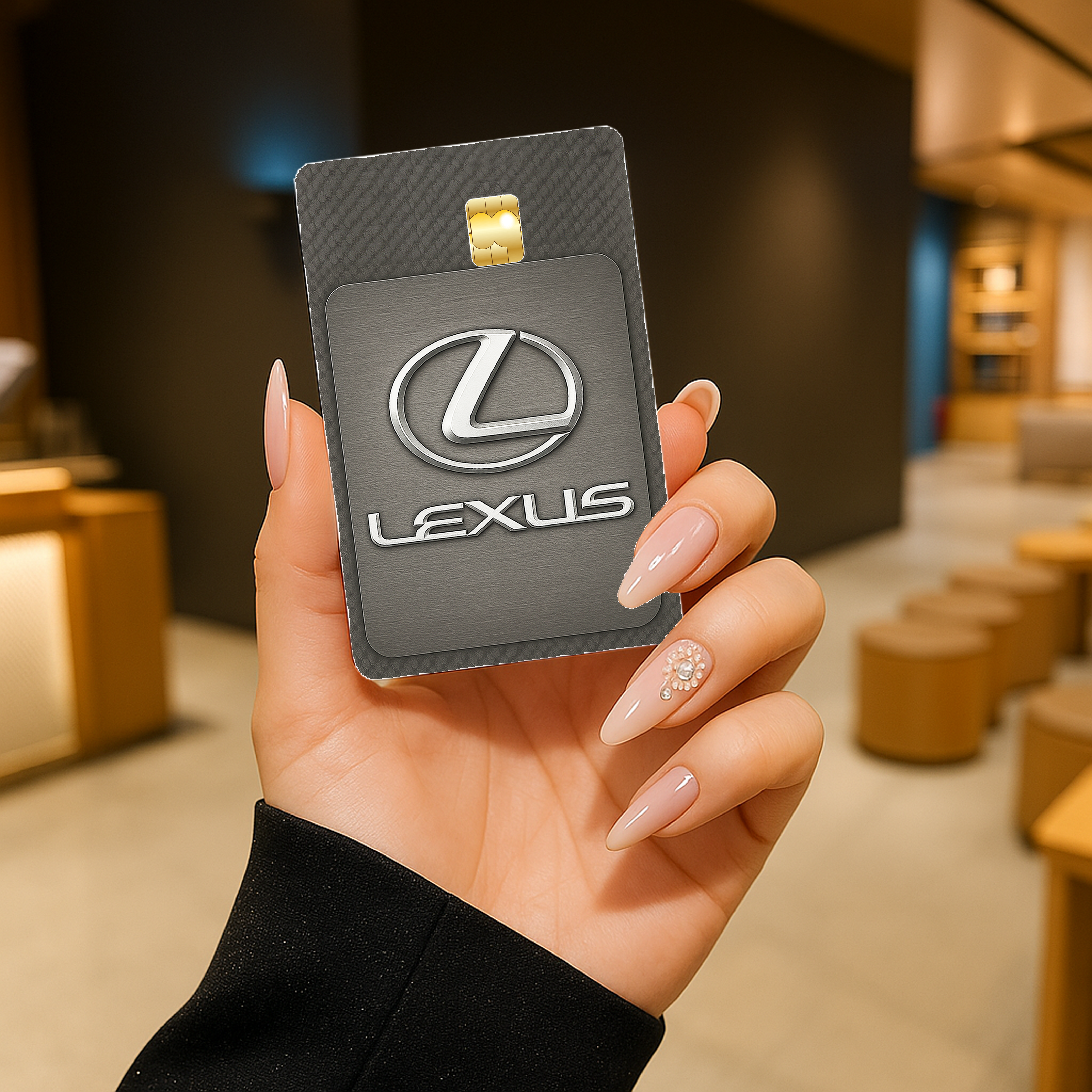Emblem - Lexus-hand-mock-mock