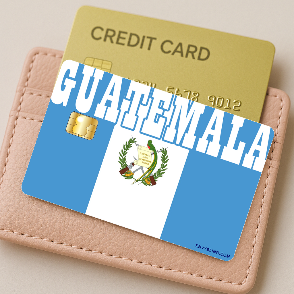 Flag - Guatemala-wallet-pink-mock