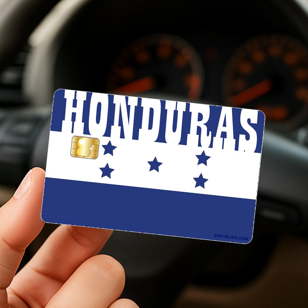 Flag - Honduras-car-mock