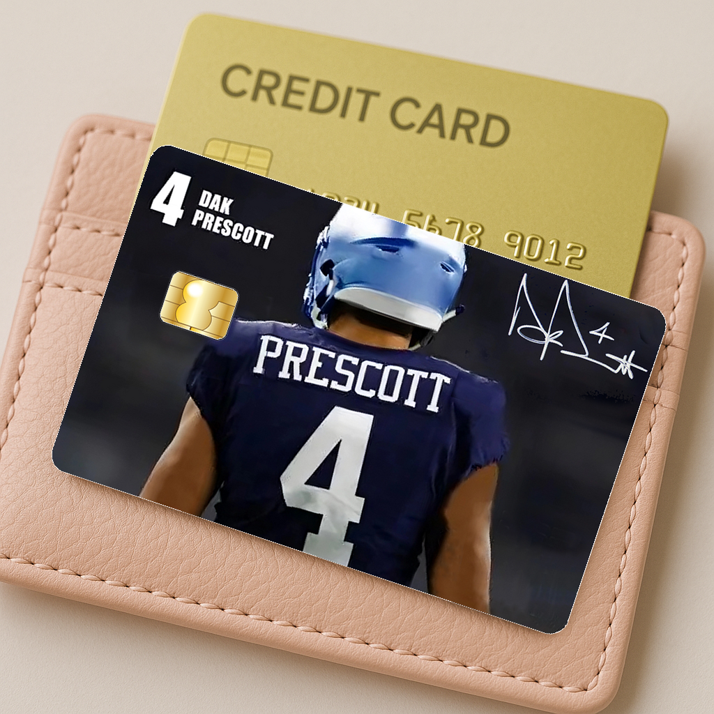 Football Cowboys Prescott-wallet-pink-mock