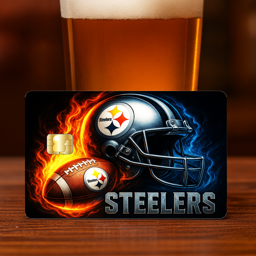 Football Steelers-beer-mock
