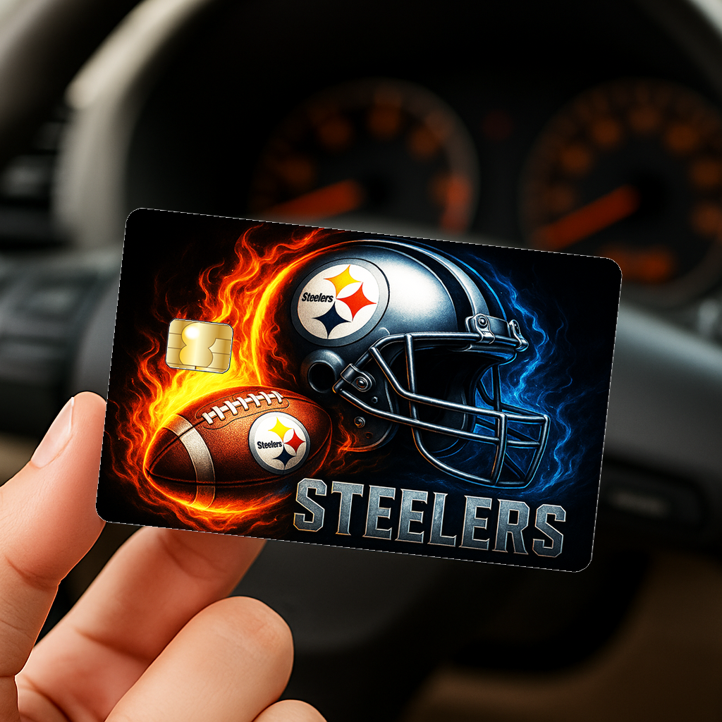 Football Steelers-car-mock