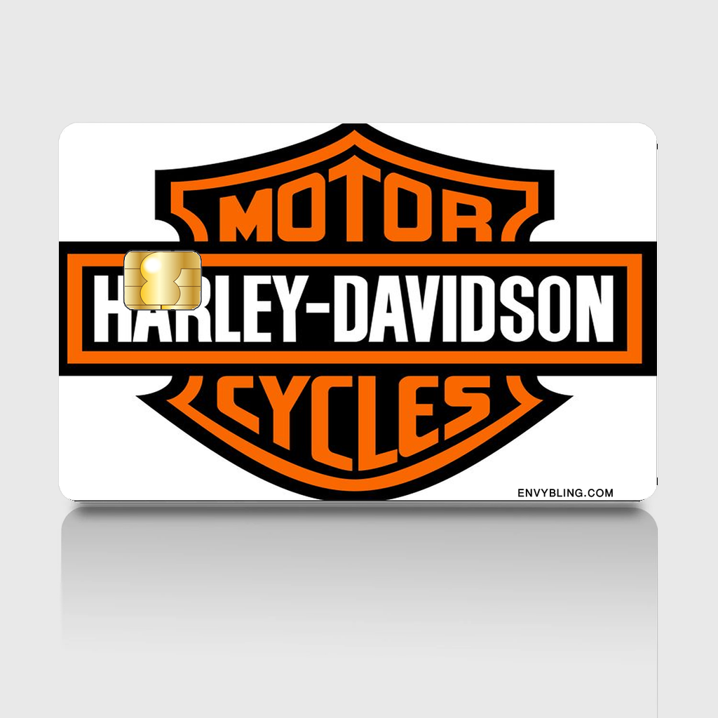 Harley Davidson Logo White-reflect-mock