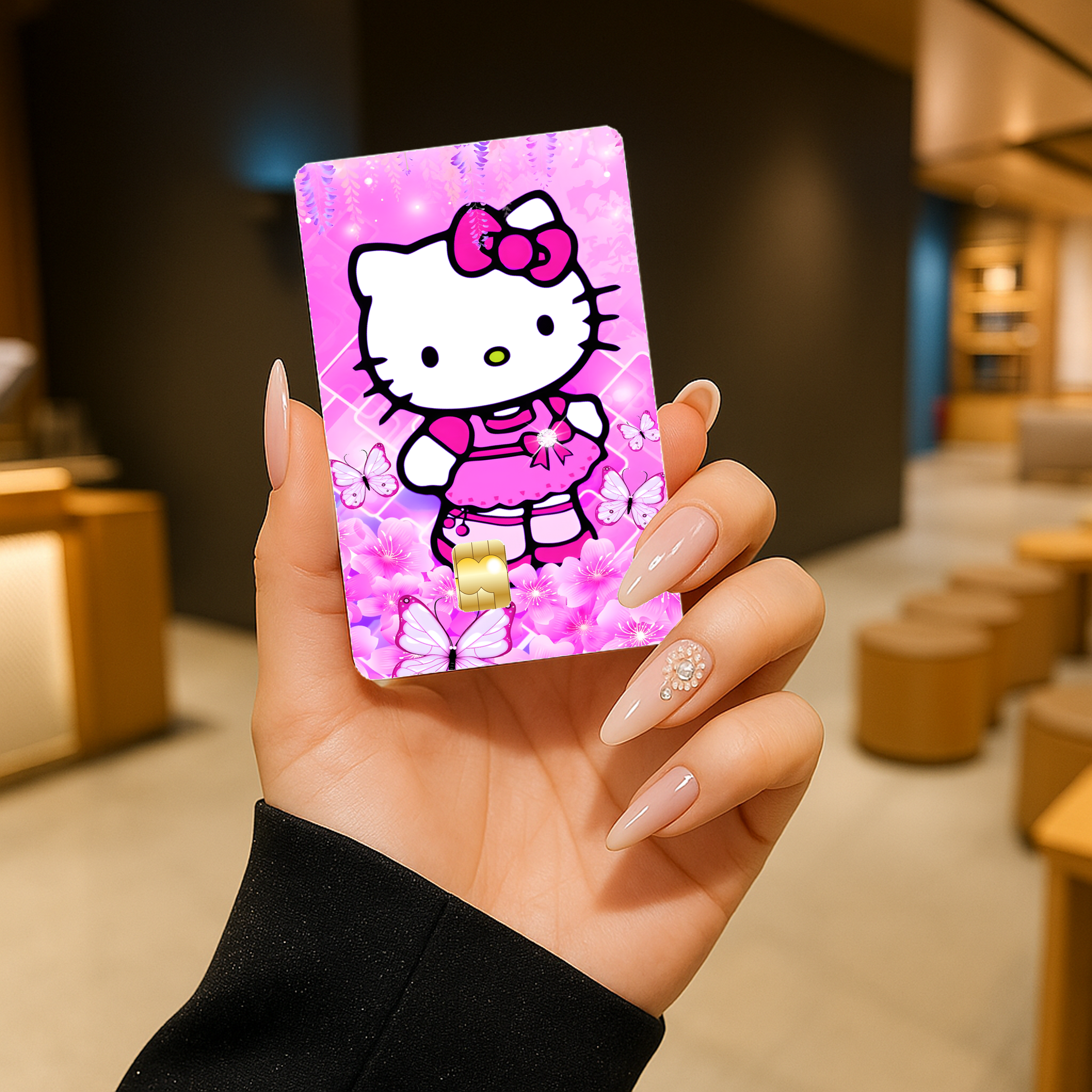 Hello Kitty Pink-hand-mock-mock