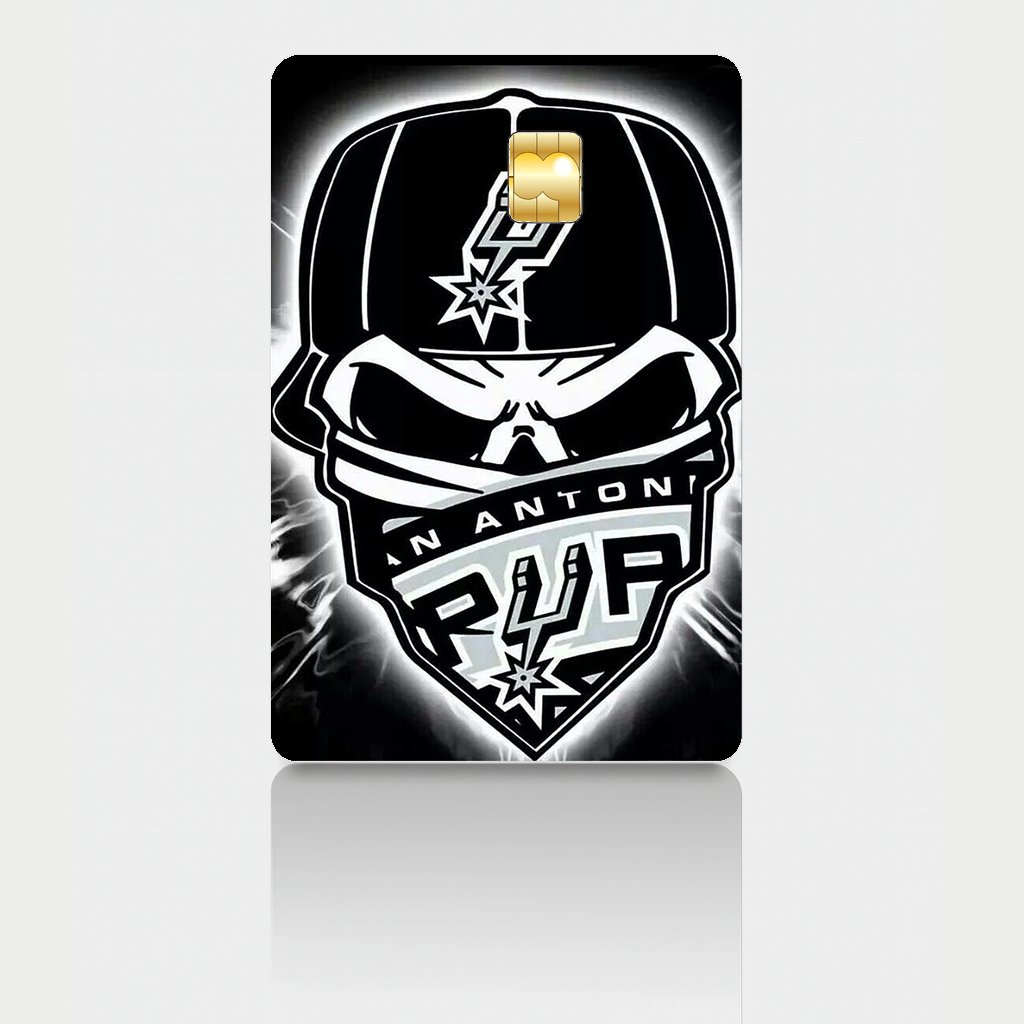 Spurs Skull Card Skin