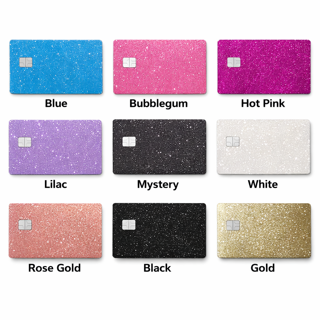 Glitter color grid
