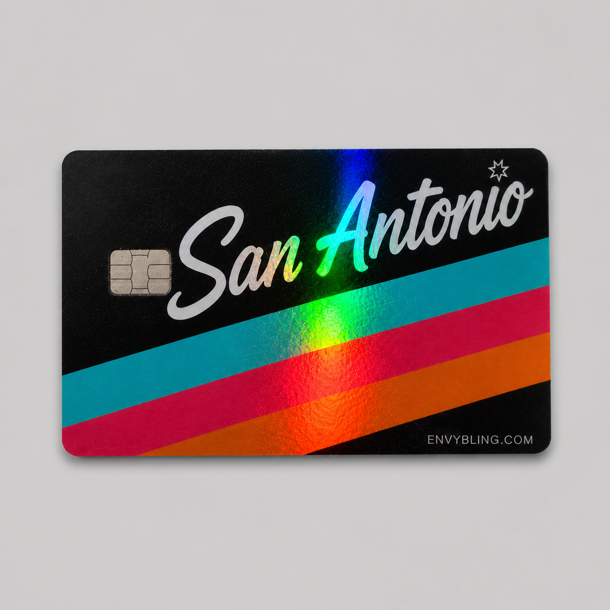 San Antonio 3 Stripe Card Skin